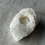 Unik Telysholder Kvarts #38