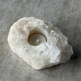 Unik Telysholder Kvarts #38