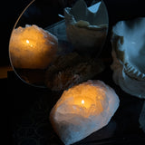 Unik Telysholder Kvarts #38