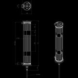 In The Tube 120-700 Vegglampe - Flere varianter