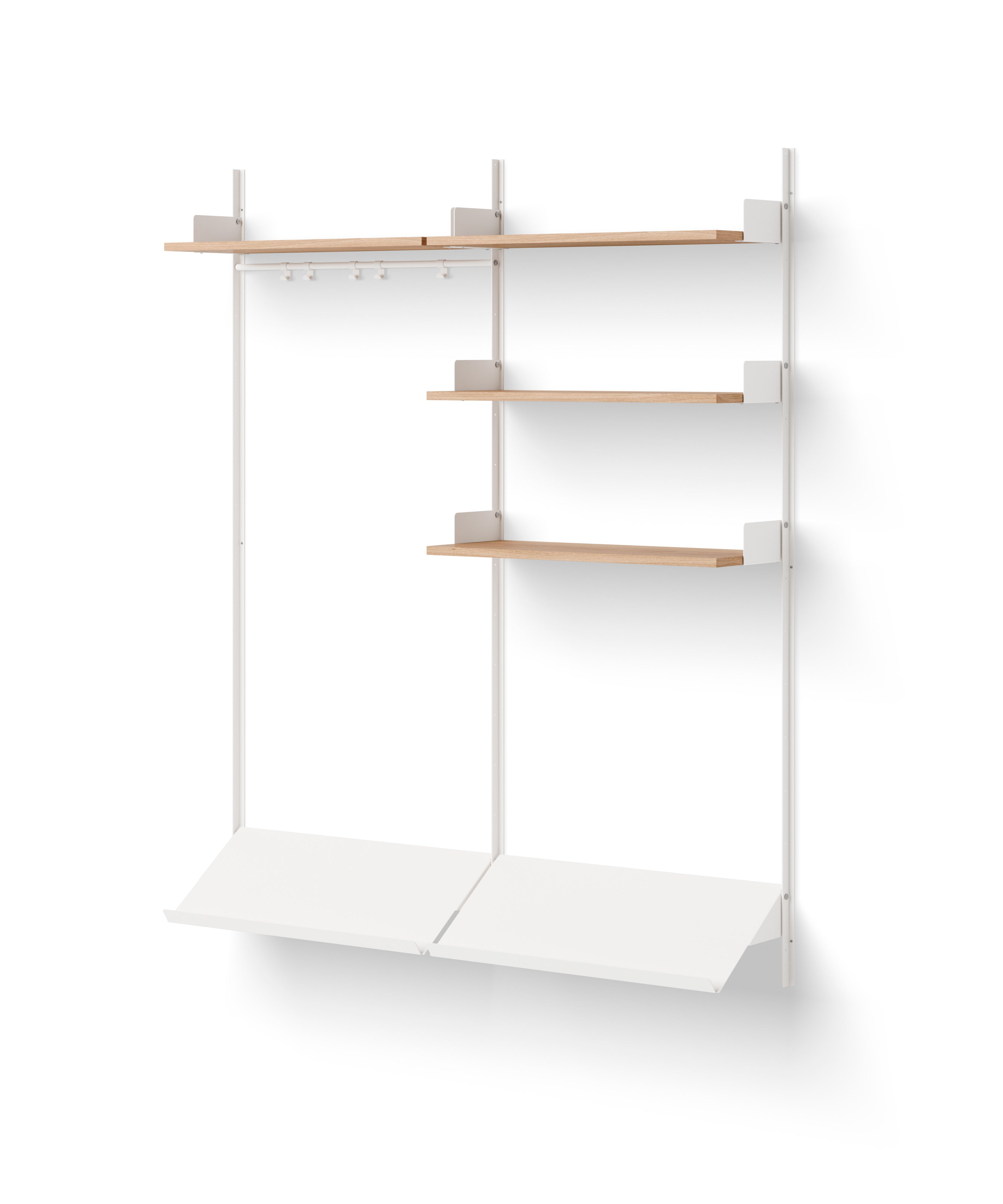 New Works Garderobe 3 Vegghylle - Flere varianter