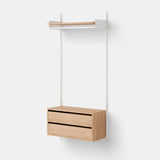 New Works Vegghylle med skuffer - Flere varianter
