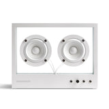 Small Transparent Speaker - White