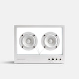Small Transparent Speaker - White