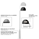 Mezzaluna  - Gulvlampe - Flere varianter