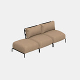 Brick Utendørs 2 Seter Sofa m/puff  - Flere varianter