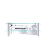 Transparent Turntable - White