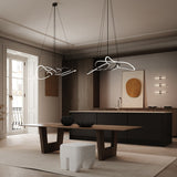 Ghost Chandelier  - Mini - Burned Black - Taklampe
