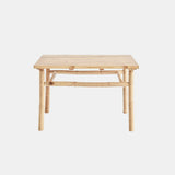Bambus Lounge Bord - 70 x 70 x H 45 cm