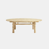 Bambus Lounge Bord - Ø 110 X H 45 cm