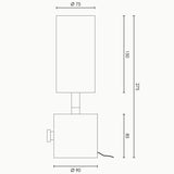 Joey Spot Bordlampe - Flere varianter