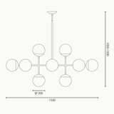 Lord Ballroom - Taklampe - Flere varianter