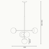 Lord Diva - Taklampe - Flere varianter