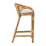 Barstol - Rattan - H 97 cm