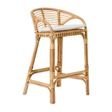 Barstol - Rattan - H 97 cm