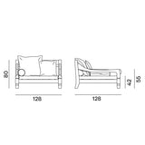 Jeko 01/05 Loungestol - Outdoor - Flere Varianter