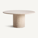 Thiennes Travertine Ø160 - Spisebord