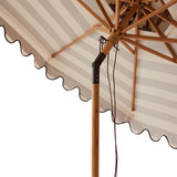 Striped Patio Parasoll