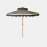 Striped Patio Parasoll