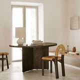 Spisebord - Resirkulert  Teak - Ø 140 cm