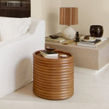 Krakk / Sidebord - Rattan - H 42 cm