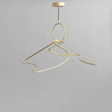 Kumo Chandelier - Stor - Messing