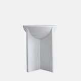 Cross Sidebord Hvit Marmor