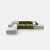 Strips Modulsofa, Hjørne - 5 moduler - Velur