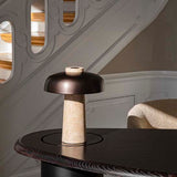 Reverse Bordlampe - Travertine