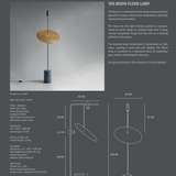 The Moon Gulvlampe