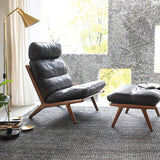 DS-531 Lenestol Sort Skinn