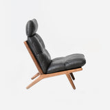 DS-531 Lenestol Sort Skinn